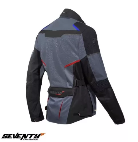 Geaca Seventy SD-JT70 Atacama gri/albastru/rosu