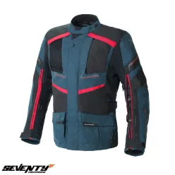 Geaca Seventy SD-JT81 Navy albastru/negru/rosu