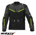 Geaca barbati Touring Seventy iarna model SD-JT83 culoare: negru/galben fluor - Negru/galben fluor