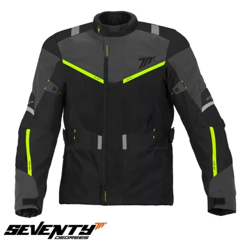 Geaca Seventy SD-JT83 negru/galben fluor