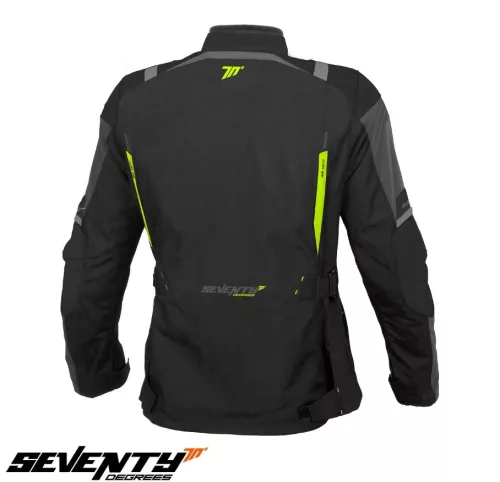 Geaca Seventy SD-JT83 negru/galben fluor