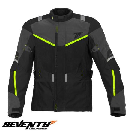 Geaca Seventy Sd-Jt83 Negru/Galben Fluor