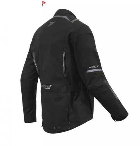 Geacă moto bărbați Seventy SD-JT83 Tonale touring 4 sezoane negru
