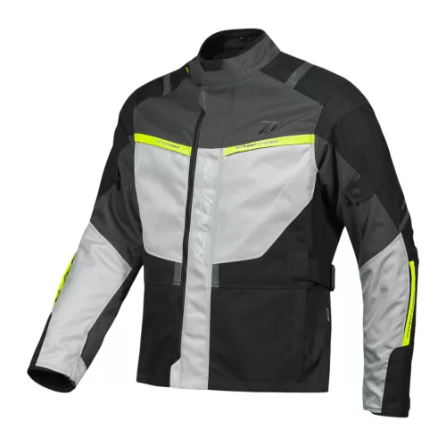 Geaca Seventy SD-JT83 Tonale negru/gri/galben fluor