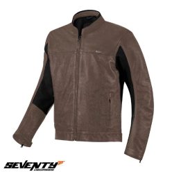   Geaca (jacheta) barbati piele Urban Seventy vara model SD-JL4 Legend Classic culoare: maro - Maro , XL