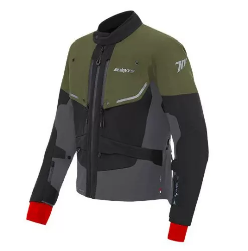 Geaca Seventy SD-JT45 Expedition verde military/negru/gri