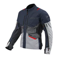 Geaca barbati Seventy SD-JT67 Tanami navy blue/gri/rosu