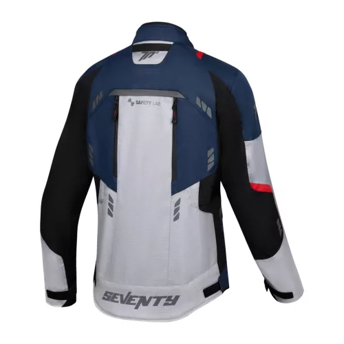 Geaca barbati Seventy SD-JT67 Tanami navy blue/gri/rosu