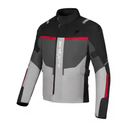 Geaca barbati Seventy SD-JT83 Tonale negru/gri/rosu