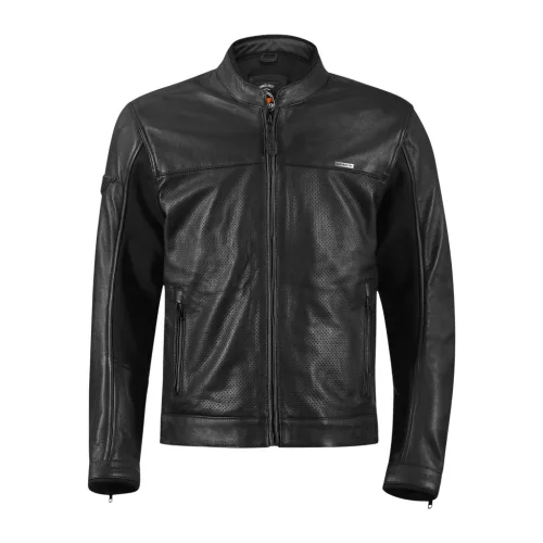 Geaca barbati Seventy SD-JL4 Legend Classic Summer Leather negru