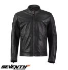 Geaca barbati piele Urban Seventy vara model SD-JL4 Legend Classic culoare: negru - Negru