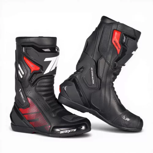 Ghete Seventy SD-BR26 Alpha negru/alb/rosu