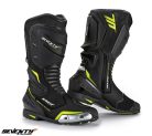Ghete Racing Unisex Seventy model SD-BR1 negru/galben fluo