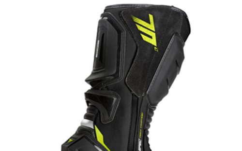 Ghete Racing Unisex Seventy model SD-BR1 negru/galben fluo
