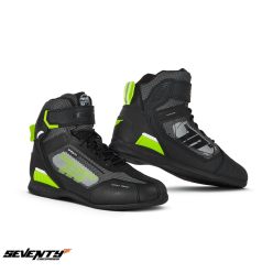   Ghete Racing Unisex Seventy SD-BR2 Veloce negru/galben fluor - Negru/galben fluor