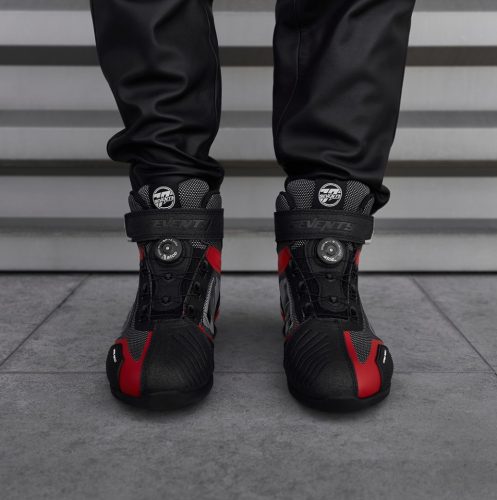 Ghete Racing Unisex Seventy SD-BR3 Veloce Pro negru/rosu