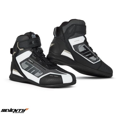 Ghete Racing Unisex Seventy model SD-BR3 Veloce Pro culoare: negru/alb - Negru/alb
