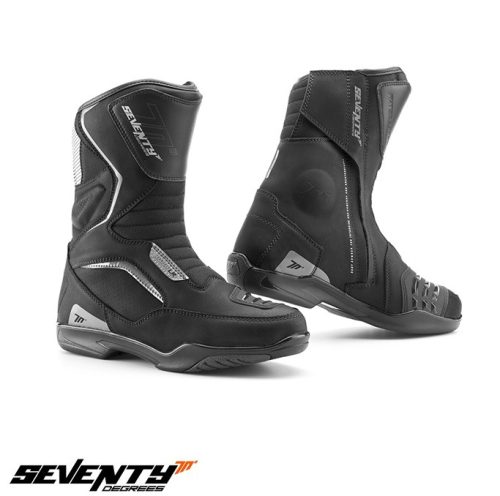 Ghete Touring Unisex Seventy model SD-BT3 (varianta scurta a ghetelor SD-BT2) culoare: negru - Negru