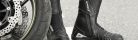 Ghete Touring Unisex Seventy model SD-BT3 (varianta scurta a ghetelor SD-BT2) culoare: negru - Negru