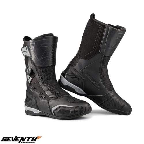 Ghete Touring Unisex Seventy model SD-BT9 Gavia culoare: negru - Negru