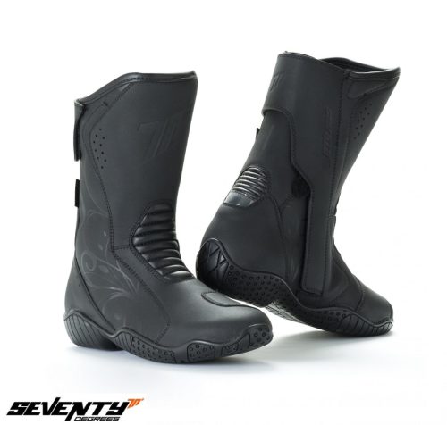 Ghete Touring Femei Seventy model SD-BT9 culoare: negru - Negru
