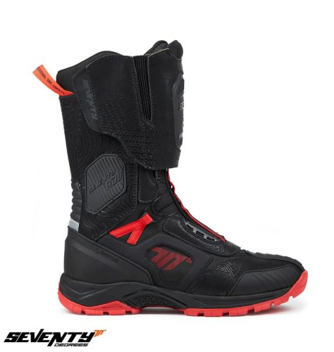Ghete Adventure Unisex Seventy SD-BA6 Stelvio negru/rosu