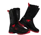 Cizme moto adventure Seventy SD-BA6 Stelvio High negru/roșu