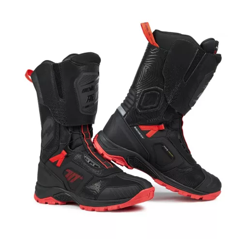 Ghete Adventure Unisex Seventy SD-BA6 Stelvio negru/rosu