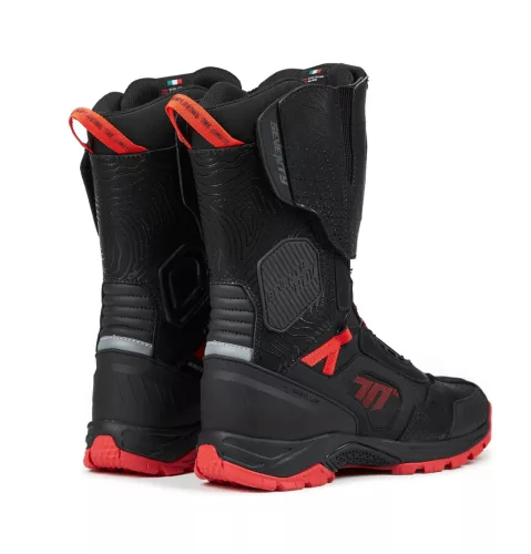 Ghete Adventure Unisex Seventy SD-BA6 Stelvio negru/rosu