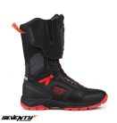Ghete Adventure Unisex Seventy model SD-BA6 Stelvio culoare: negru/rosu - Negru/rosu