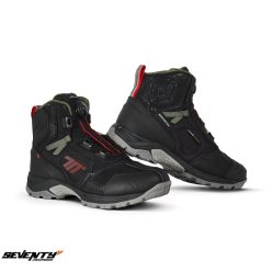   Ghete Adventure Unisex Seventy SD-BA7 Stelvio negru/rosu/verde