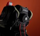Ghete Adventure Unisex Seventy model SD-BA7 Stelvio culoare: negru/rosu/verde - Negru/rosu/verde