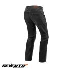 Blugi barbati Seventy model SD-PJ2 tip Regular fit culoare: negru (cu insertii Aramid Kevlar) - Negru
