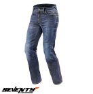 Blugi barbati Seventy model SD-PJ2 tip Regular fit culoare: albastru (cu insertii Aramid Kevlar) - Albastru
