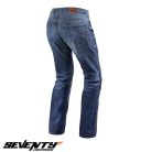 Blugi barbati Seventy model SD-PJ2 tip Regular fit culoare: albastru (cu insertii Aramid Kevlar) - Albastru