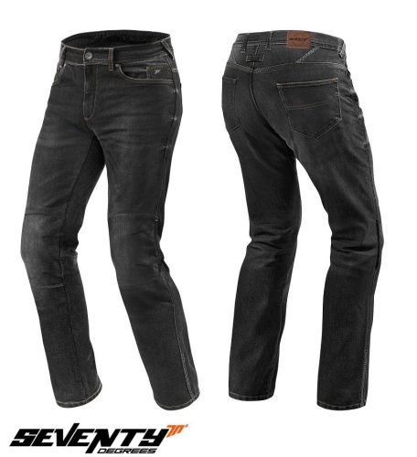 Blugi femei Seventy model SD-PJ4 tip Regular fit culoare: negru (cu insertii Aramid Kevlar) - Negru