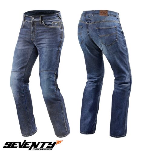 Blugi femei Seventy model SD-PJ4 tip Regular fit culoare: albastru (cu insertii Aramid Kevlar) - Albastru