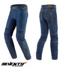 Blugi barbati Seventy model SD-PJ6 tip Slim fit culoare: albastru (insertii Aramid Kevlar) - Albastru