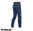 Blugi barbati Seventy model SD-PJ6 tip Slim fit culoare: albastru (insertii Aramid Kevlar) - Albastru