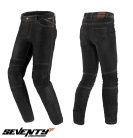 Blugi femei Seventy model SD-PJ8 tip Slim fit culoare: negru (cu insertii Aramid Kevlar) - Negru