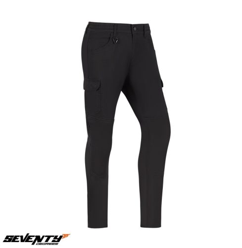 Pantaloni moto barbati Urban Seventy vara model SD-PC24 Teide Cargo culoare: negru - Negru