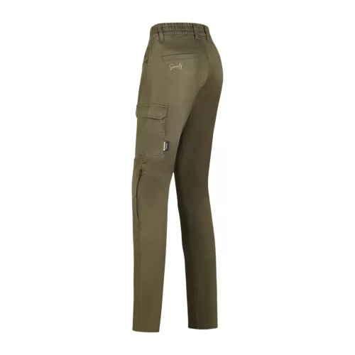 Pantaloni barbati Urban Seventy vara SD-PC24 Teide Cargo forest green