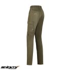 Pantaloni moto femei Urban Seventy vara model SD-PC26 Teide Cargo culoare: forest green - Green forest
