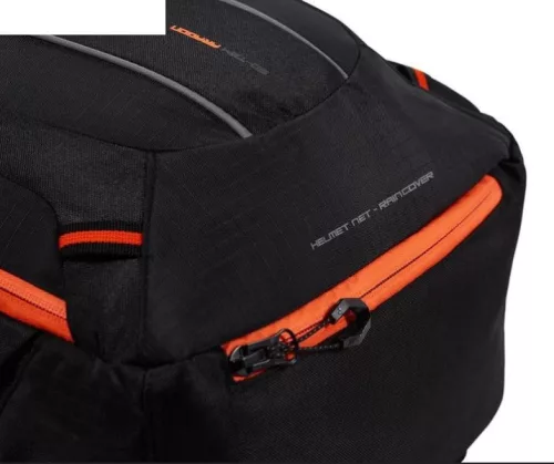 Rucsac moto Seventy SD-TB4 Aragon 30L negru/portocaliu