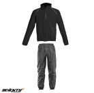 Costum moto ploaie Seventy model SD-S1 culoare: negru - Negru