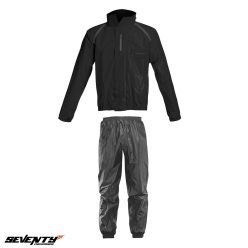Costum ploaie Seventy SD-S1 negru