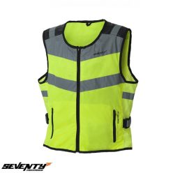   Vesta moto reflectorizanta Seventy model SD-S2 culoare: galben fluor - Galben Fluor