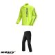 Costum moto ploaie Seventy model SD-S5 Monsoon culoare: galben/negru - Galben fluor/negru