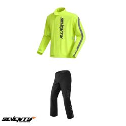   Costum ploaie Seventy SD-S5 Monsoon galben/negru - Galben fluor/negru
