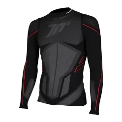   Bluza termica Seventy SD-CT1 negru/gri - unisex - Negru/gri , XS/S